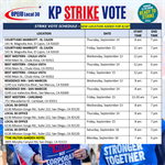 Make Your Voice Heard, Make It Count, Come To One Of These Locations This Week And Cast Your Vote To Strike